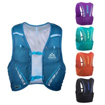 오니지 등산 런닝 조끼형 가방 트레일러닝 베스트 5L 조끼 멀티 수납 클래식 V33, L, 퍼플