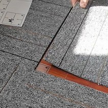 붙이는 카페트 사무실 바닥 DIY 카펫