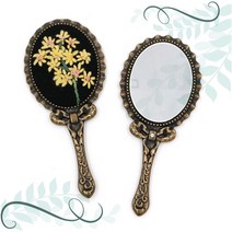 토이앤스티치/자수용/손거울/프린세스/타원/엔틱/거울만들기/퀼트/십자수/프랑스자수-당일발송, 프린세스타원손거울-엔틱