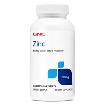 GNC 아연 Zinc 50mg 250정