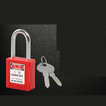 LOTO LOCKOUT 자물쇠 밸브 잠금장치 안전 절연걸이, 절연장보불통+주관열쇠