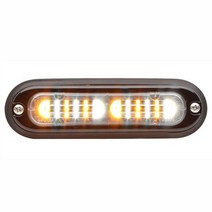 whelen tli2f - 12 vdc 스플릿 앰버화이트 표면 장착 라이트헤드