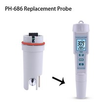 PH측정기 수분 산소 농도 교체 전극 ORP 미터 프로브 수집 수질 산도 EC 테스터 용 예비 부품 계측기, [07] PH-686P