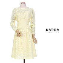 KARRA COLLEC 글라시아레이스플레어원피스_KB9SOP124A