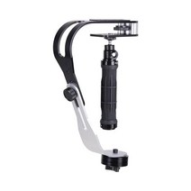 DSLR 카메라 짐벌 gopro slr digital camera sport dv aluminium alloy estabilizador de camera red 휴대용 17, 검은 색