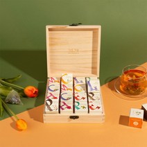 쌍계명차 선물세트 큐브우드 16P+선물포장+쇼핑백, 상세 설명 참조, 상세 설명 참조