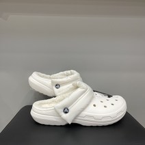 [ABC마트] 크록스 클래식 라인드 네오 퍼프 클로그 CRS206589 (WHITE/WHITE)