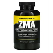프리마포스 ZMA 징크 마그네슘 비타민B6 180 캡슐