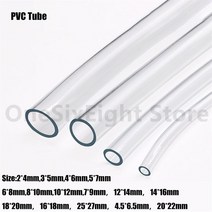배관 부품 2 - 25mm PVC 튜브 투명 플라스틱 호스 파이프 연료 물 자동차 수족관 공기 연못, 02 3M_15 20x22mm