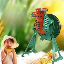 땅콩까는기계 옥수수알 분리기 타작기 탈곡기, 아이언 모델 + 베어링 + 풀리