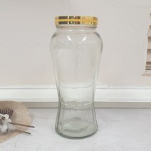 담금주 매실주 인삼병 유리 용기 1800ml, 윈지커머스_단일옵션