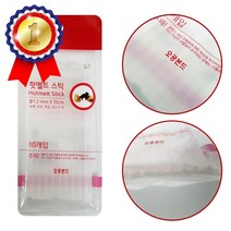 오공 핫멜트 스틱10P (7.2mmX15cm) 글루건 공예 포장 핫멜트스틱 멜트스틱 글루건