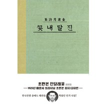 진달래꽃(현대어판)(초판본)(1925년 매문사 오리지널 초판본 표지디자인), 더스토리, 김소월 저