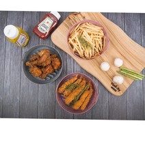 통삼겹살구이 감자튀김 에어프라이기용기 22cm 갈치구이 에어프라이용기 에어프라이어전용용기 오븐용, 22cm 핑크