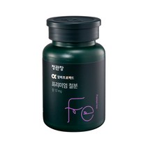 알파프로젝트 프리미엄 철분 60정 2개