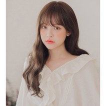 리네아스토리아 [수제 통가발] 엔젤스 플러피, 1개, 마론초코브라운