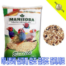 라이브잇 마니토바 핀치류 사료, 1kg, 9개, 1kg