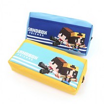 도티잠뜰 필통 (랜덤발송) 랜덤_소품 펜 파우치 봉제 펜슬케이스 필기구 펜통 초등학생 어린이, 샌드박스필통파우치P05랜덤700078