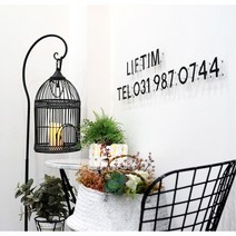 붙이는 셀프 DIY 간판 알파벳 이니셜 스틸 기호 벽인테리어, E