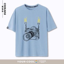 남성프린트티셔츠 니콘 카메라 동호인 FM2 DSLR 필름 사진사 플라워 와이드 루즈핏 순면 코튼 반팔 4891739849