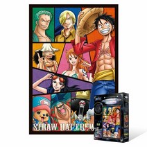 [재능개발]300피스 직소퍼즐 - 원피스 밀짚모자 일당 (크리스탈)##*boba1359, 하나뿐인 본상품선택, 하나뿐인 1