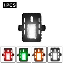 미니 드론 스트로브 라이트 USB 충전 신호 플래시 램프 모델 비행기 헬리콥터 날개 탐색 충돌 방지 안전 경고등, 1 PCS_CHINA