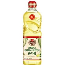 백설 콩기름, 500ml, 1개