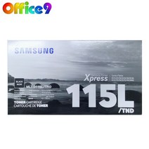 삼성 정품토너 MLT-D115L 검정 SL-M2670FN SL-M2870FW SL-M2620, 검정색, 1개