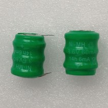 FALIWEI 1개 3.6V 60mAh Ni-MH 니켈 카드뮴 배터리 데이터 백업 메모리 셀 산업용