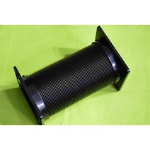 국소배기장치 이동식국소배기장치 집진기 12cm 늘어난 공기 덕트 전체 길이 70cm 길이 배기 환기 시스템 환기 및 배기 덕트 자동 잠금, 양방향 정사각형 포트 도킹 및 확장 가능