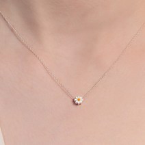 [Hei][볼빨간사춘기 안지영 에이핑크 박초롱 착용] yellow daisy necklace