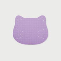 로다 강아지 논슬립 배스매트, 회색