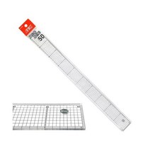 플라스틱 방안 직 눈금 50cm 학용품 자 1개 컷팅자 직자 스틸자 삼각자, 본상품선택