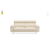 [무케]오럭스_CLOUD Cream White_백프로 천연가죽 소파 TYPE 4, 단품