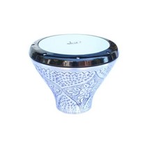 휴대용 플랫 darbuka doumbek 드럼 악기 flt-302, 없음