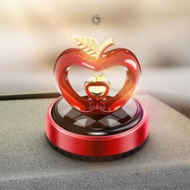 눅눅한 냄새제거 차량용 태양열 회전방향제 향이좋은, 골드, 핑크샌드