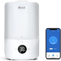LEVOIT 3L 탑 가습기 360 회전식 저소음 일반가습기 거실가습기, 스마트 3L 가습기
