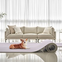 [롤마루] 미끄럼방지 강아지 논슬립 롤매트 Plus , 15mm, 퍼플