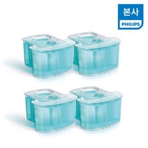 필립스 면도기 스마트클린 세척카트리지 4개입(JC302 51), 단일속성