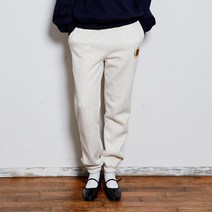 RONRON Emblem Sweatpants Oatmeal 338186