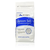 Swan 스완 앱솜 솔트 입욕제 454g, 1개