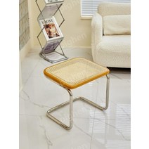 라탄스툴 인테리어 체어 식탁의자 보조 벤치의자, A형벤치J물푸레나무+리얼등나무소재