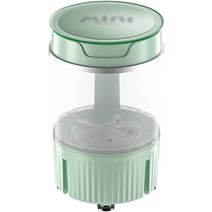 소형 휴대용 세탁기 반자동 싱글 드럼 세탁기 휴대용 미니 세탁기 여행 속옷 양말 수건, 01 블랙