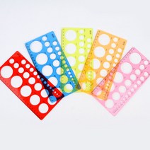 원형 도형자 원형모형자 템플레이트 도형자 자 학용품자 모형자, 소, 소