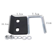 범용 U-볼트 안티-래틀 스태빌라이저 잠금 트레일러 트럭 자전거 랙용 헤비 듀티 히치 타이트너 클램프 견인 댐퍼 커플러