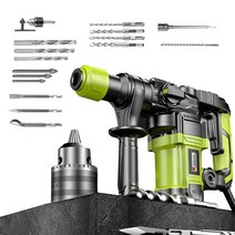 독일OEM 고출력 함마드릴 해머드릴 콘크리트 파괴 뿌레카 하스리작업, 옵션2 11990w 15종비트