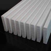 초고밀도 흰색 압축 스티로폼 1호 두께 20mm 부터 600mm 까지 가로세로 900x900mm, 100mm, 1개