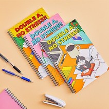 노 스트레스 노트 B5 욜로이 옐로우_Nex, 기본, 색상:단일색상|사이즈:기본