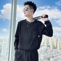 남성 봄가을 긴팔티셔츠 남성캐주얼티셔츠 라운드긴팔 NZ4194