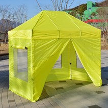 럭셔리 3x2 캐노피천막 캠핑천막 감성천막 포장마차 야외천막 접이식천막, L민자풀 3X2 브+베